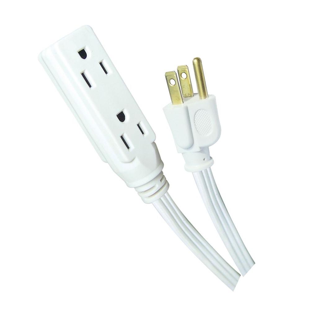 HDX 12 ft. 16/2 Cube Tap Extension Cord-HD#145-009 - The Home Depot