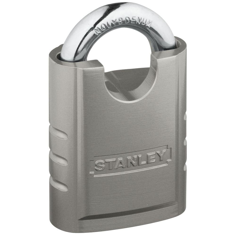StanleyNational Hardware 2.362 in. Silver Solid Body PadlockCD8820