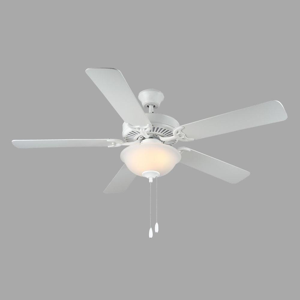 UPC 014817505993 product image for Monte Carlo Ceiling Fans HomeBuilder II 52 in. White Ceiling Fan BF2-WH | upcitemdb.com