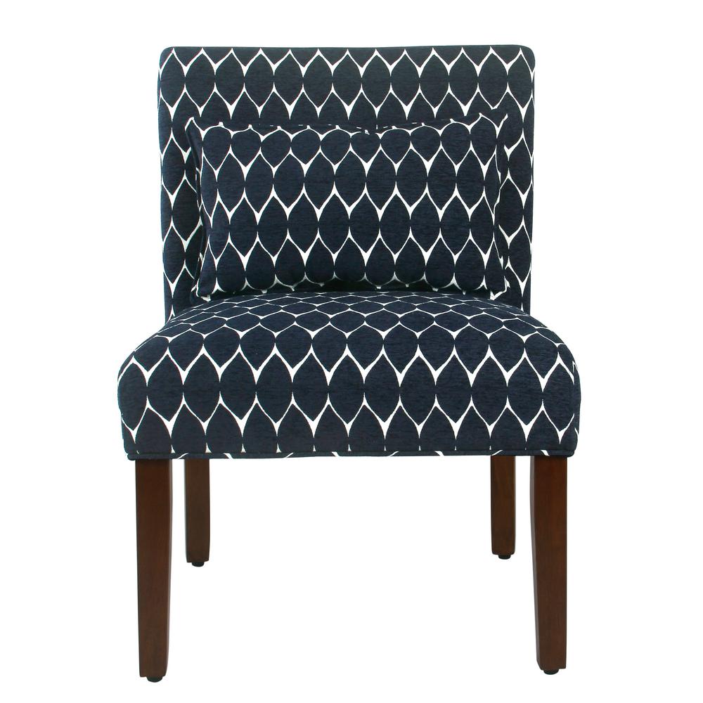 textured accent chair
