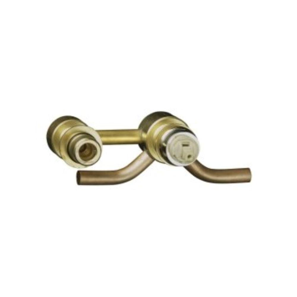5/8 in. x 5/8 in. Brass Sweat x Sweat Single-Control Wall-Mount Ceramic Valve