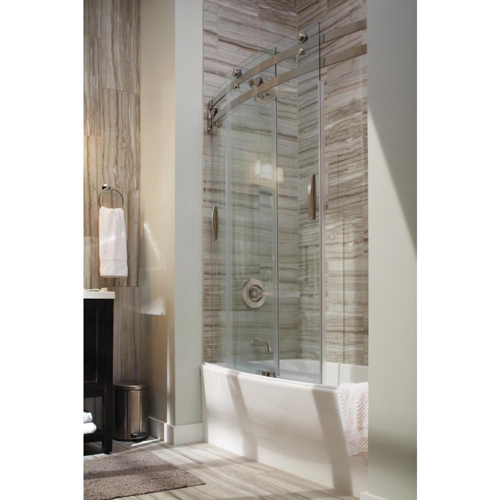 Delta Classic 400 Curve 30 In X 60 In X 80 In Bath And Shower