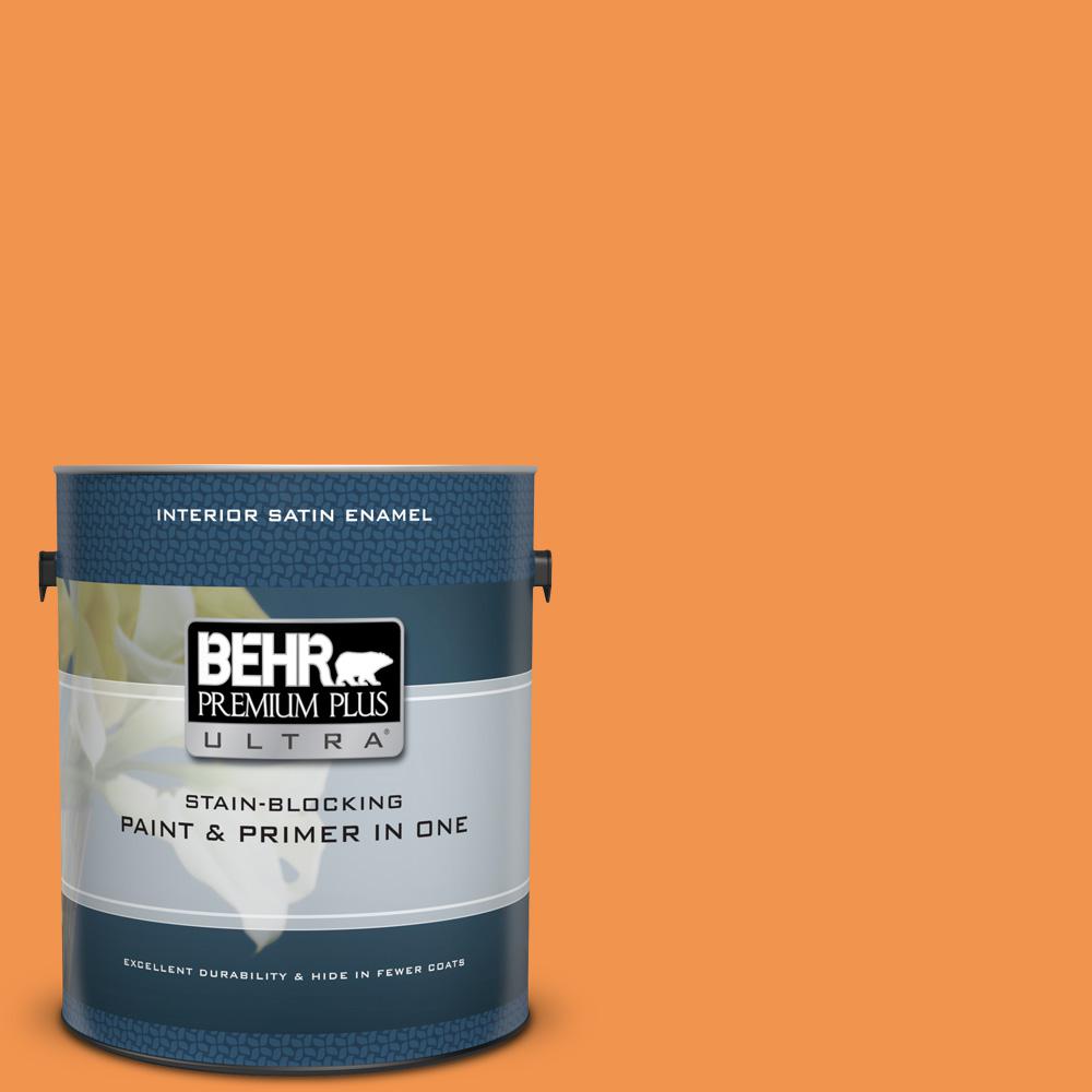BEHR Premium Plus Ultra 1 gal. #P230-6 Toucan Satin Enamel ...