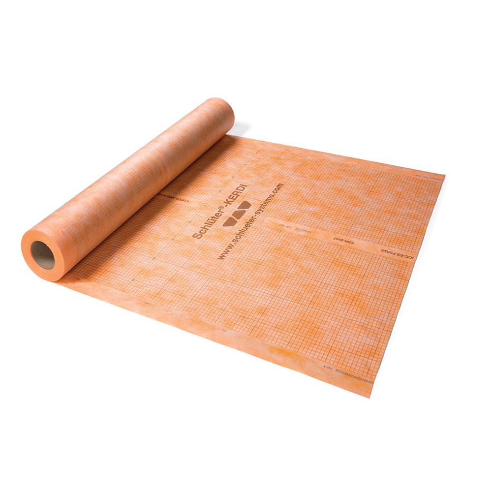 Schluter Kerdi 6 Ft 7 In X 98 Ft 5 In Waterproofing Membrane