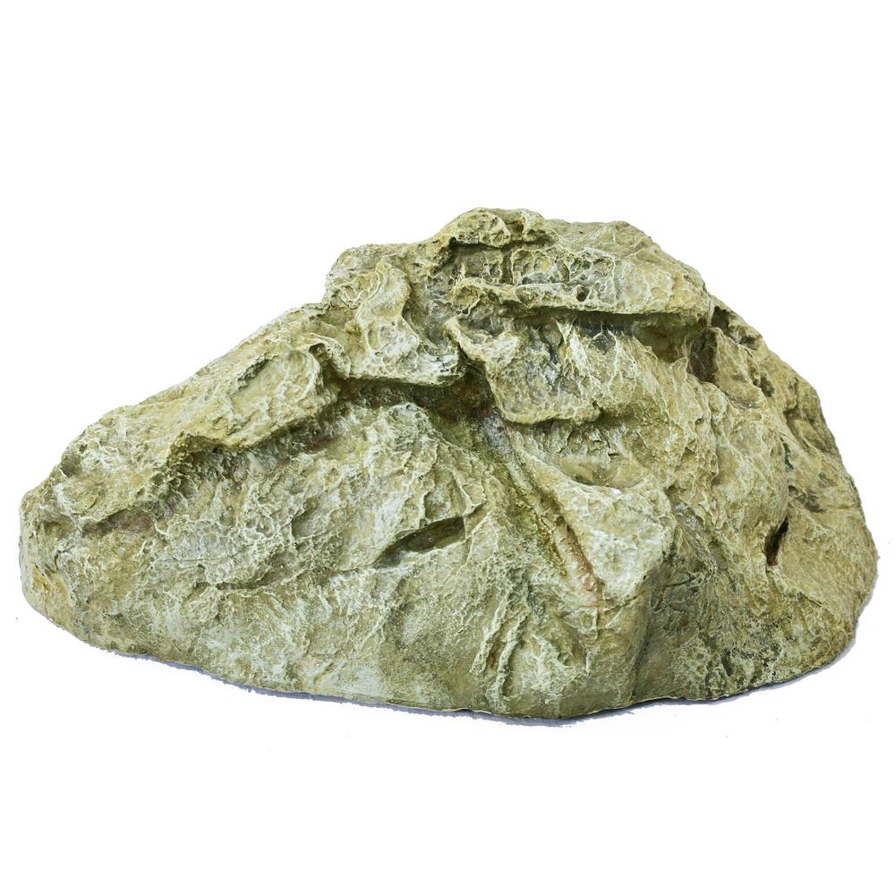 Fake Rocks Outdoor Decor The Home Depot 12 In H X 20 W 30 L Medium Boulder