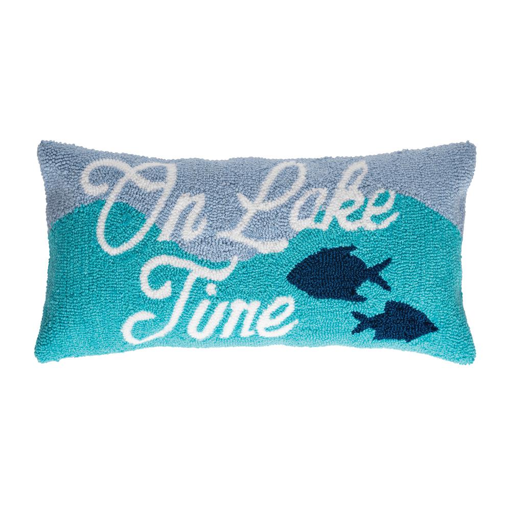 C F Home On Lake Time Hooked Standard Pillow 444383197 The Home