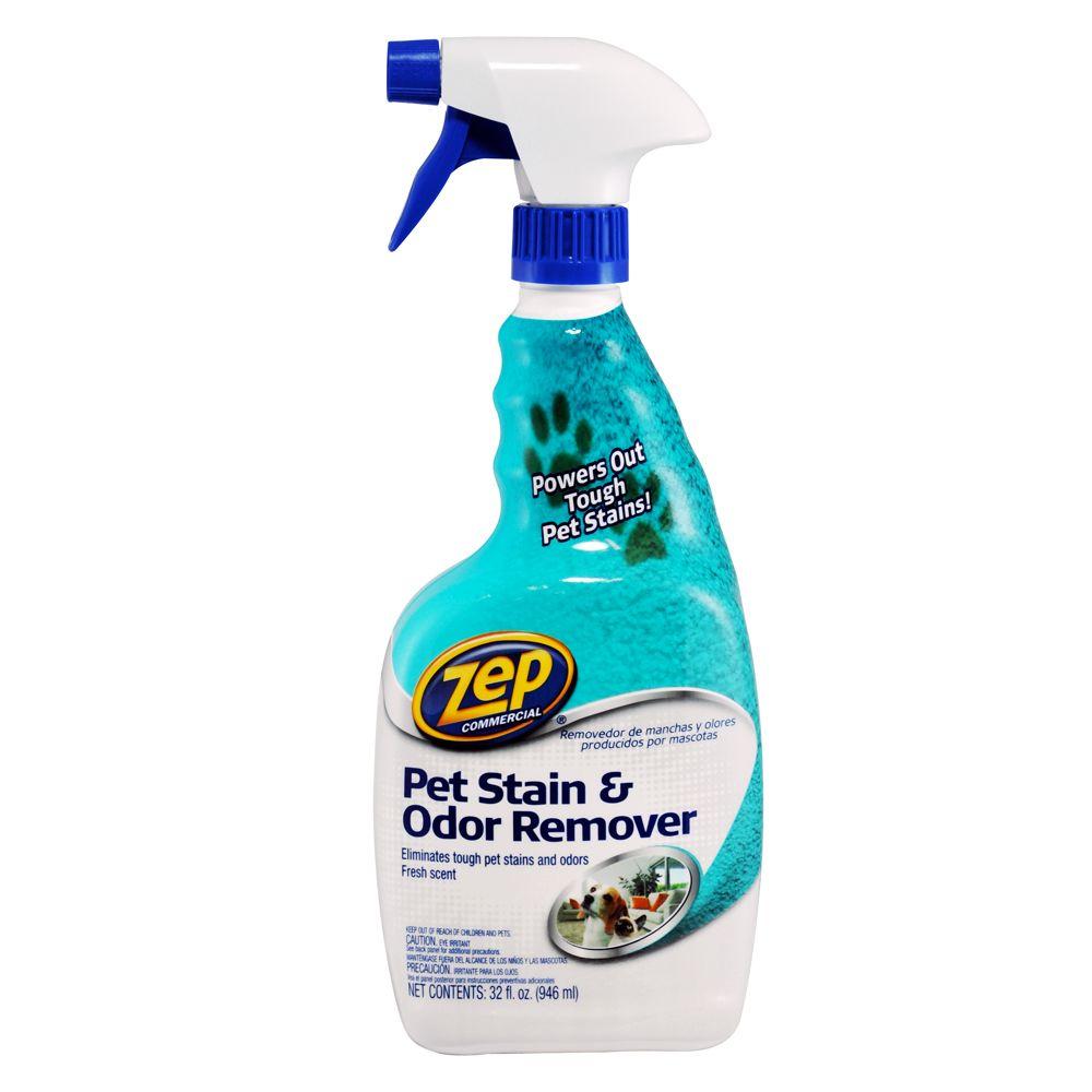 ZEP Pet Stain Urine Odor Remover Cleaner Carpet Rugs 32oz Commercial Grade 21709016000 eBay