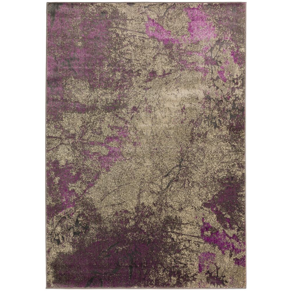 Purple Abstract Area Rugs Rugs The Home Depot