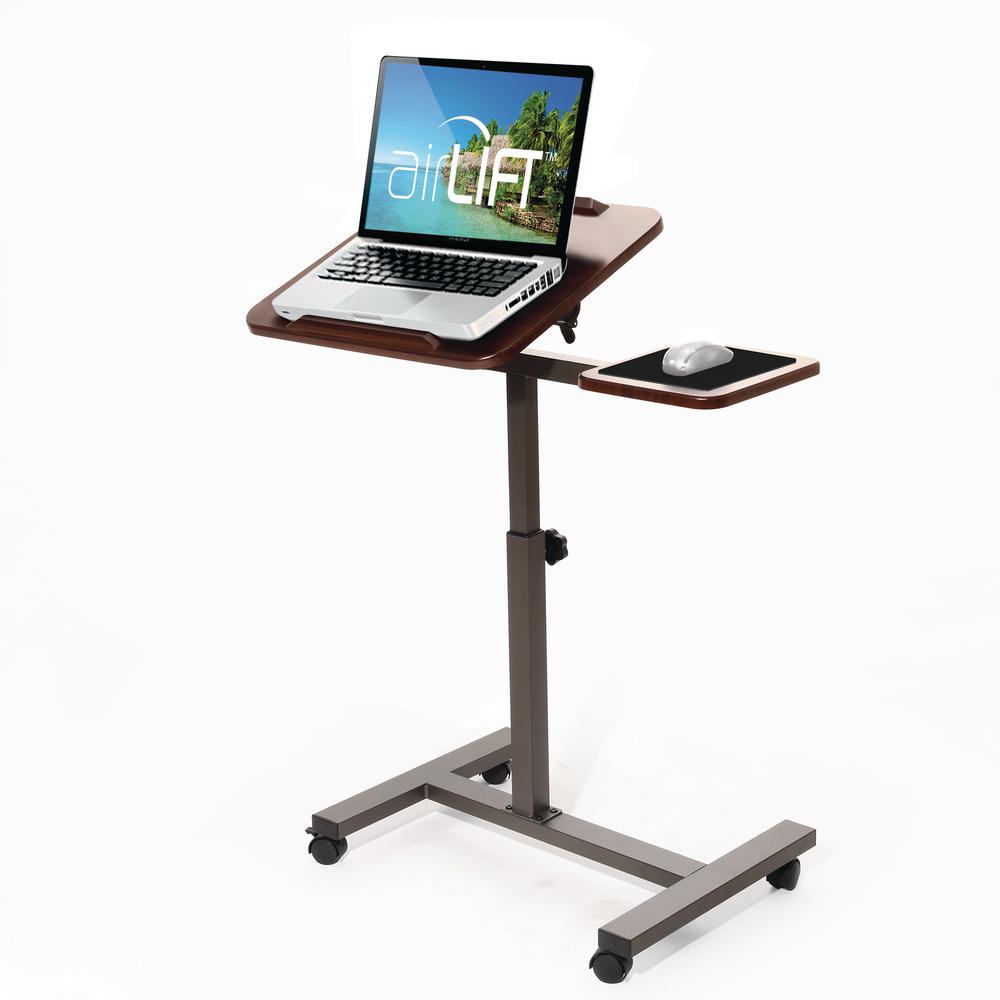 Laptop Stand Wheels Desks Home Office Furniture The Home Depot