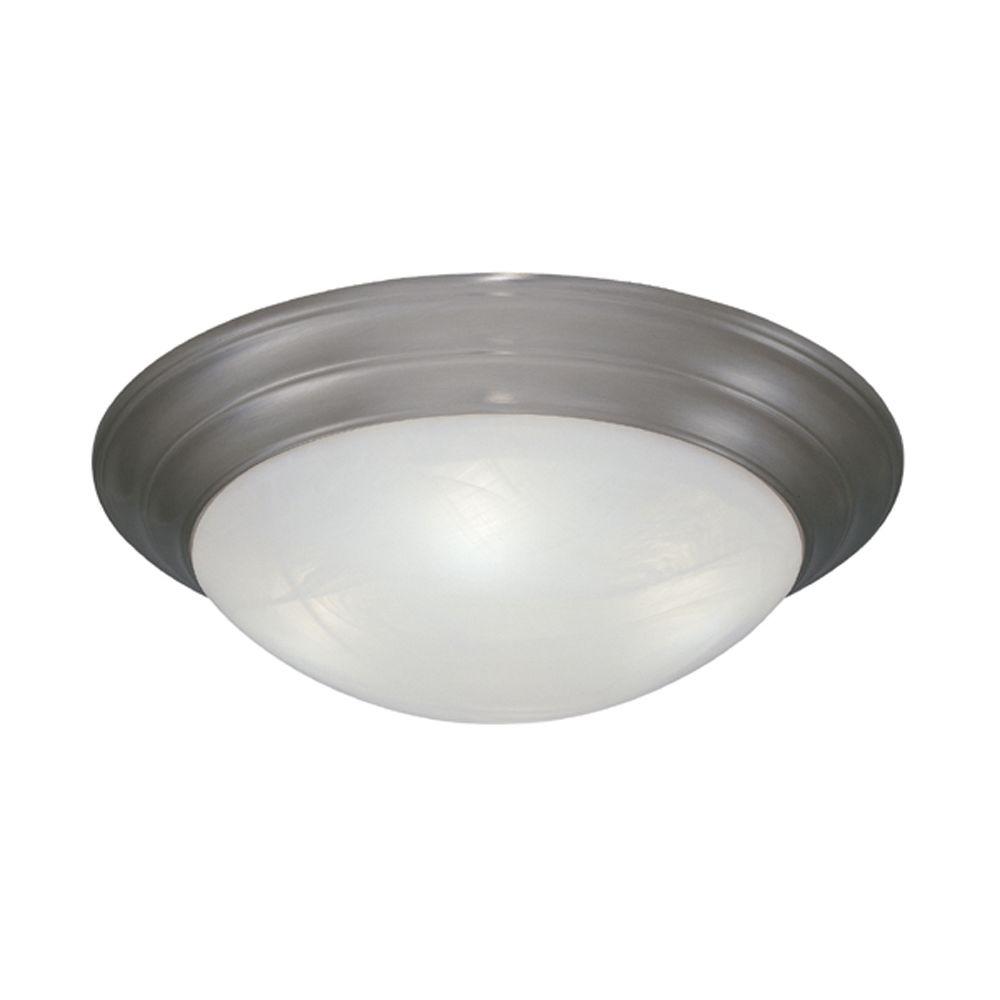 Et2 Gem 4 Light Flushmount With Sv Shade E22838 18pc The Home Depot Clovis Collection 4 Light Pewter Ceiling Flushmount