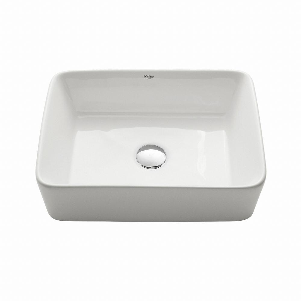 off white vessel sink