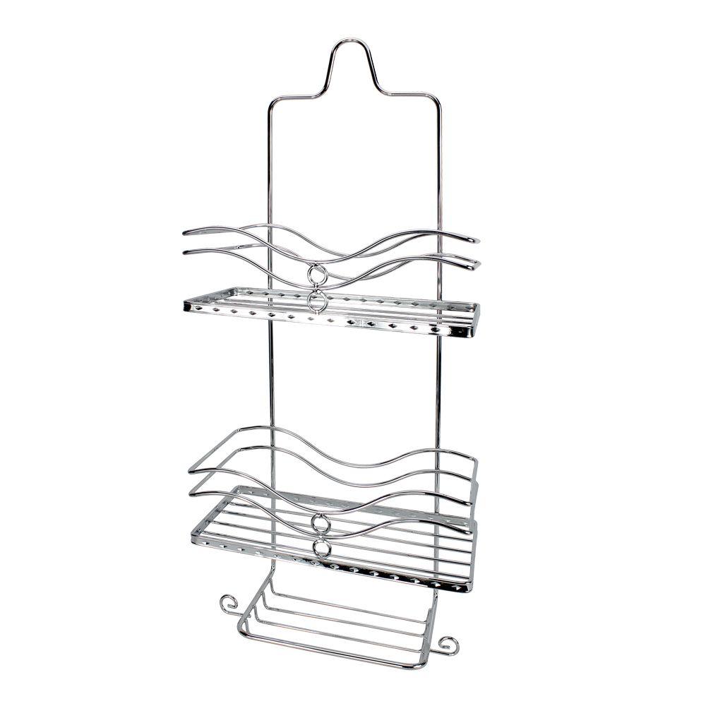 Hopeful 3Tier Shower Caddy in ChromeBA1100281CP The Home Depot