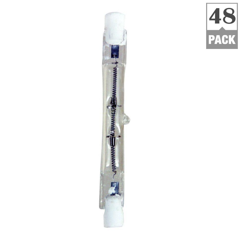 Feit Electric 150Watt Halogen T3 Short Rough Service Light Bulb (48