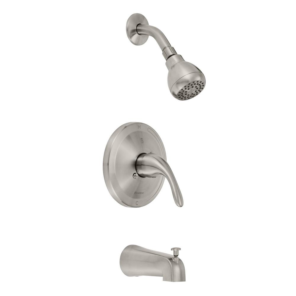 Glacier Bay Builders Single Handle 1 Spray Tub And Shower Faucet