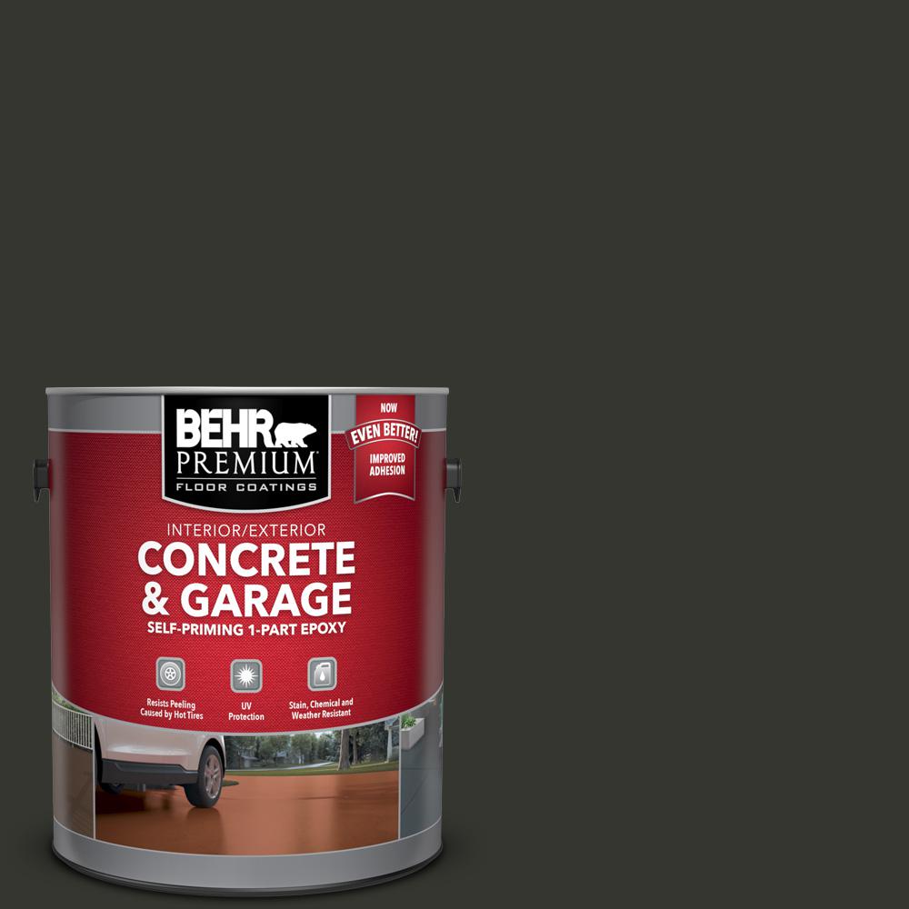 Behr Premium 1 Gal Ppf 59 Raven Black Self Priming 1 Part Epoxy