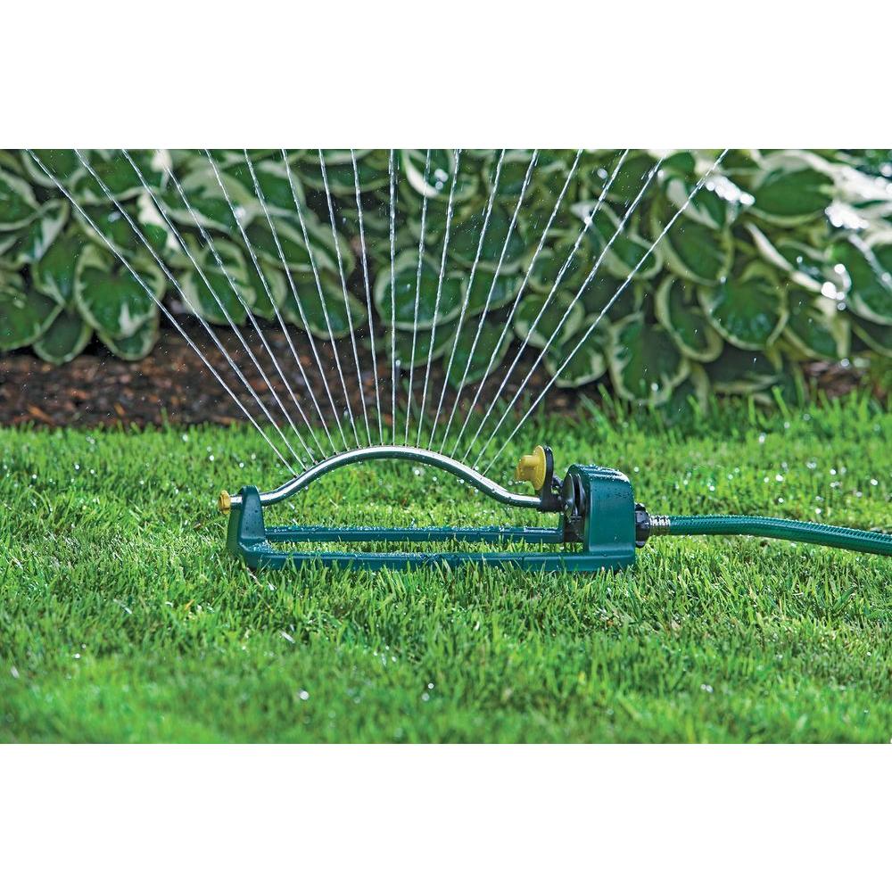 Oscillating Lawn Sprinkler 3400 Sq Ft Garden Yard Water Quiet Operation Gentle 799331936811 Ebay