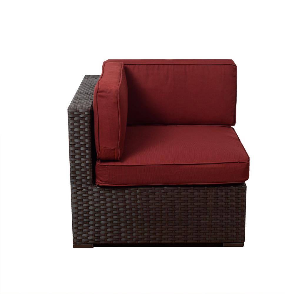 Atlantic Bellagio Brown 6 Piece Wicker Outdoor Sectional Set With Burdy Cushions Pli Bell6br Bur The Home Depot - Atlantic Bellagio Patio Furniture Atlantic Bellagio Brown 6 Piece Wicker Outdoor Sectional Set With Burdy Cushions Pli Bell6br Bur The Home Depot - Atlantic Bellagio Patio Furniture