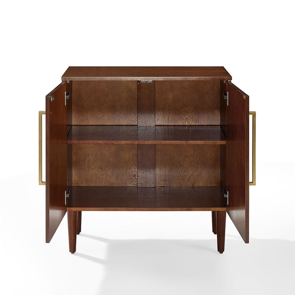 Crosley Furniture Everett Mahogany Console Cabinet Cf6122 Ma The