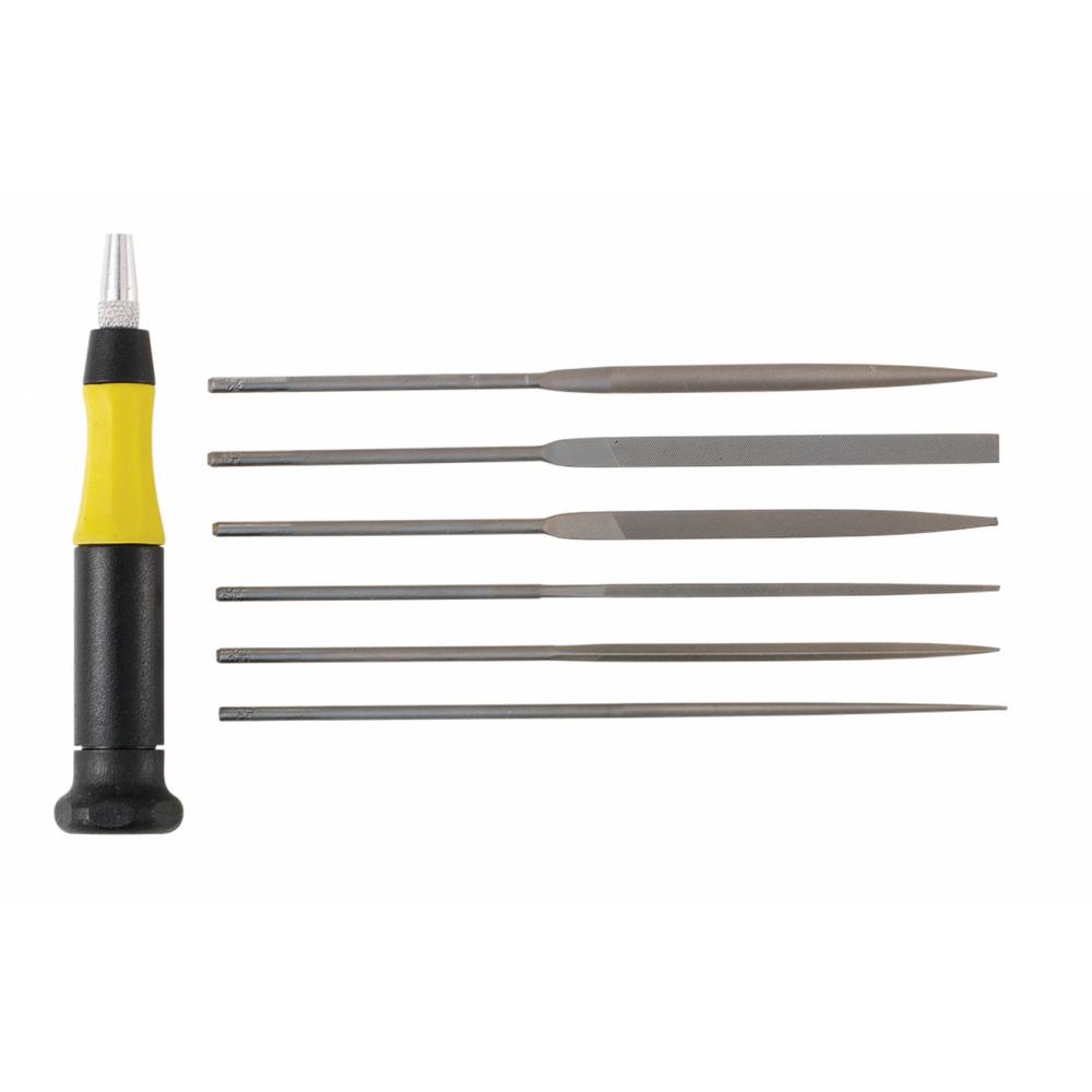 General Tools Steel Precision File Set (6Piece)707476H The Home Depot