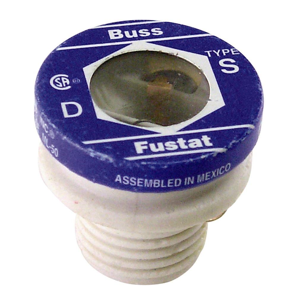 Cooper Bussmann SL Style 15 Amp Plug Fuse (4Pack)SL15PK4 The Home