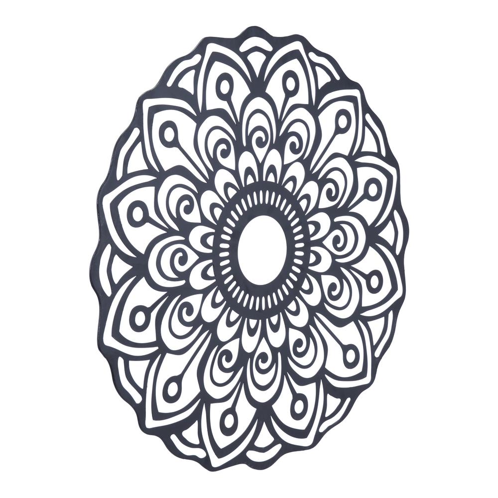 Metal Arran Round Wall Decor