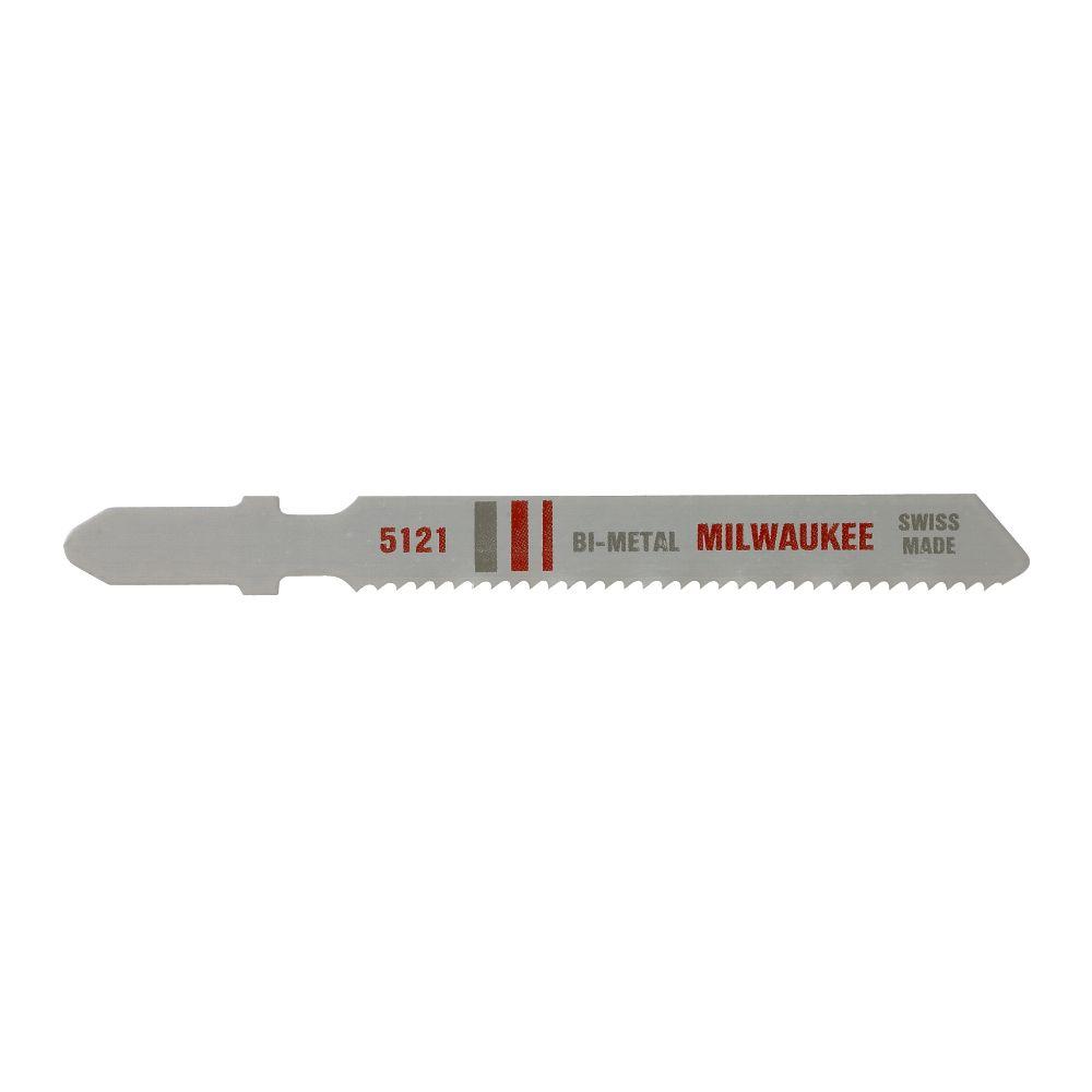 Milwaukee 5-1/4 In. 14 TPI T Shank Bi-metal Jig Saw Blade-48-42-5192 ...