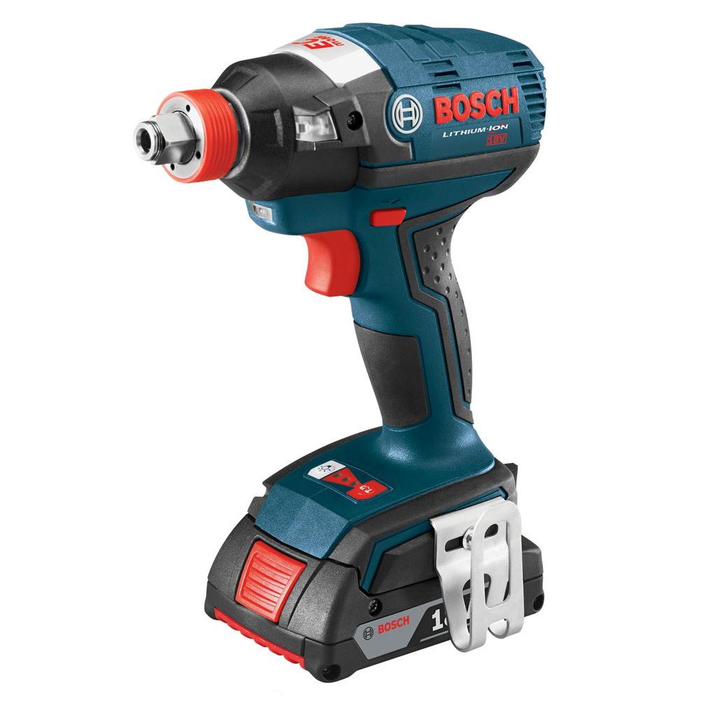 Bosch 18 Volt Lithium-Ion Cordless EC Brushless 1/4 In. Cordless Hex ...