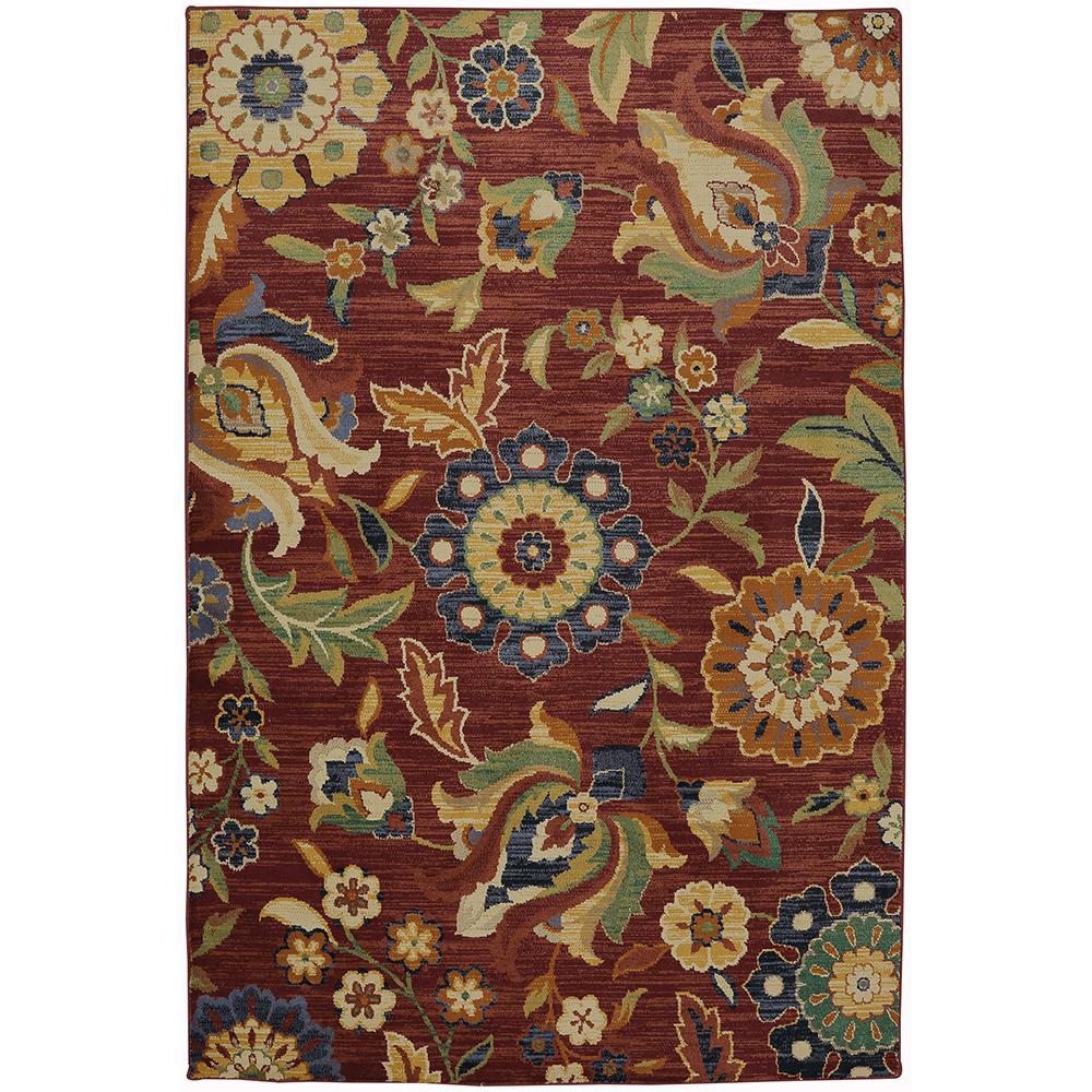 Mohawk Home Reynolds Berry 9 ft. 6 in. x 12 ft. 11 in. Area Rug533021