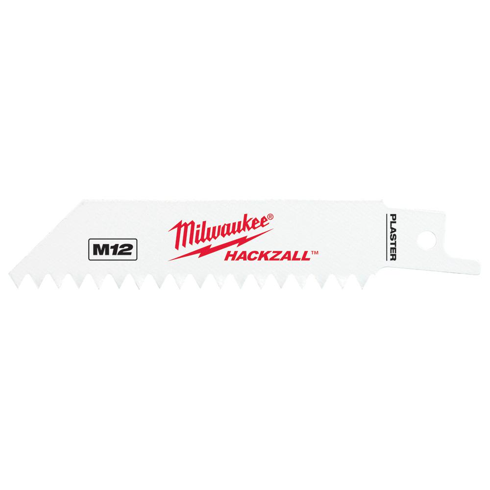Milwaukee 4 in. M12 Hackzall PlasterDrywall Blade (5Pack)49005461