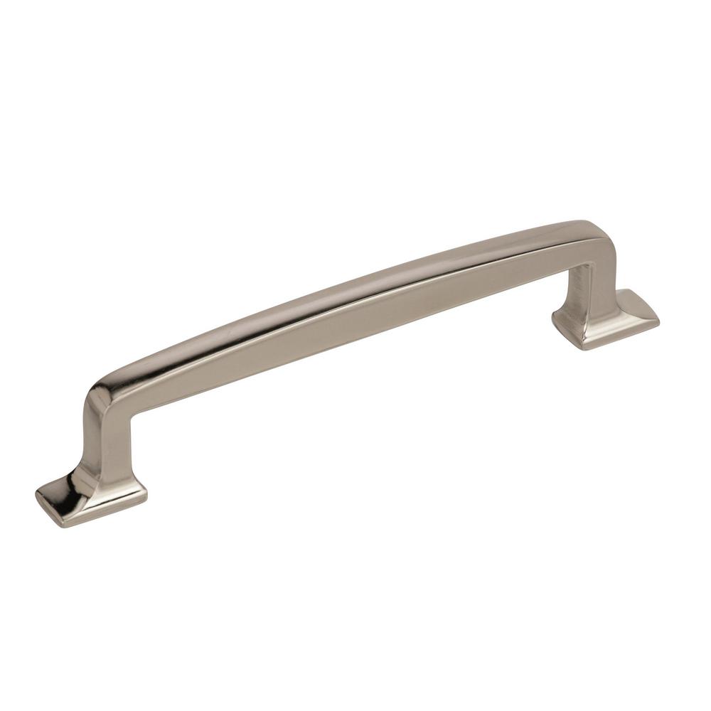 Amerock Westerly 51/16 in. (128 mm) CentertoCenter Polished Nickel PullBP53721PN
