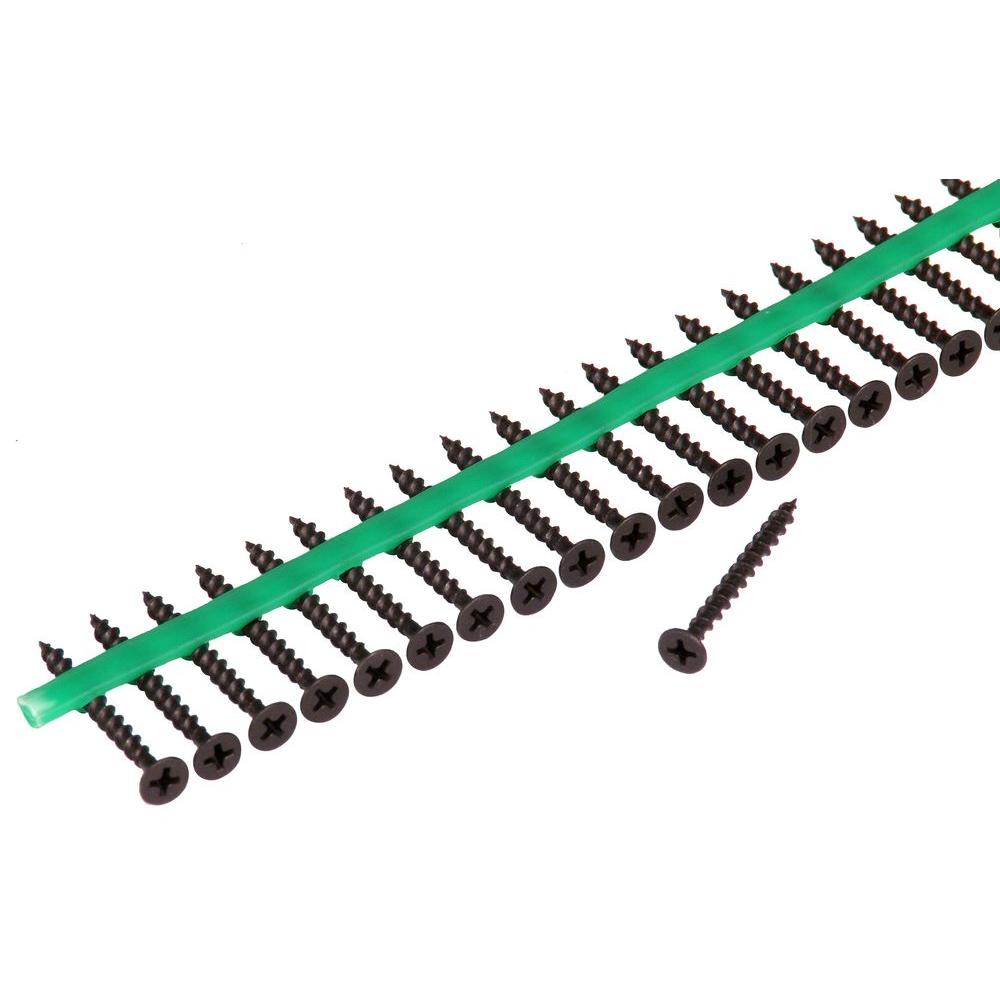 MURO Auto Feed Subfloor Screws Strips-30 Pack of 2100 ...