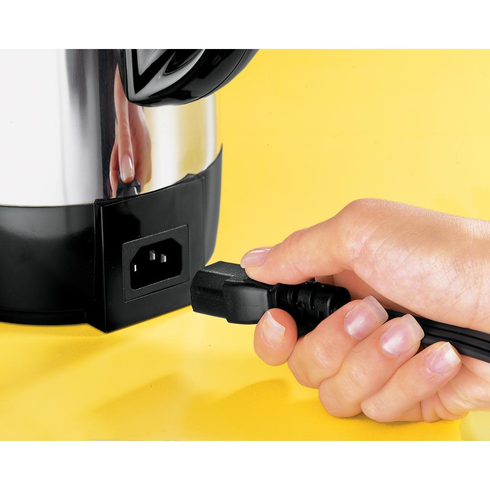 Hamilton Beach 12Cup Stainless Steel Cordless Percolator 40616 The