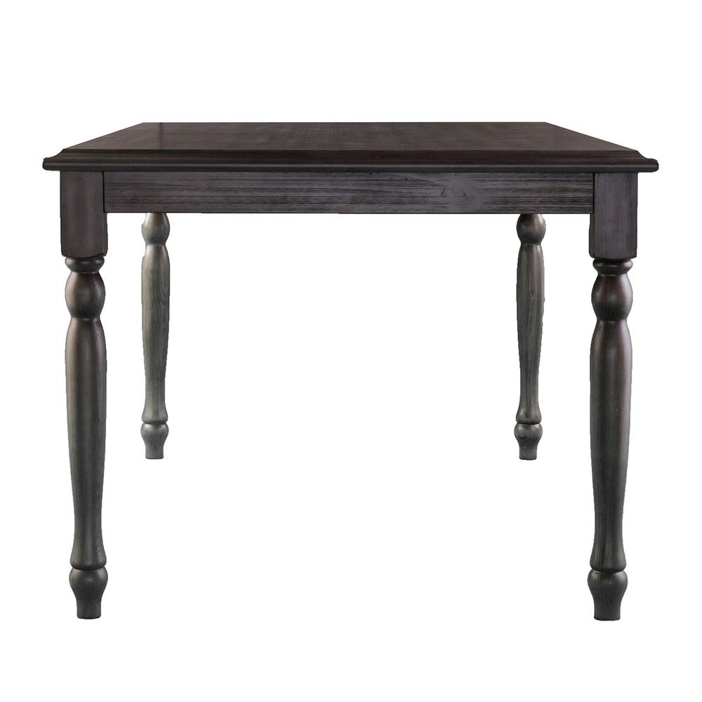 Southern Enterprises Ellery Gray Weathered Oak Farmhouse Dining Weathered Oak Farmhouse Dining