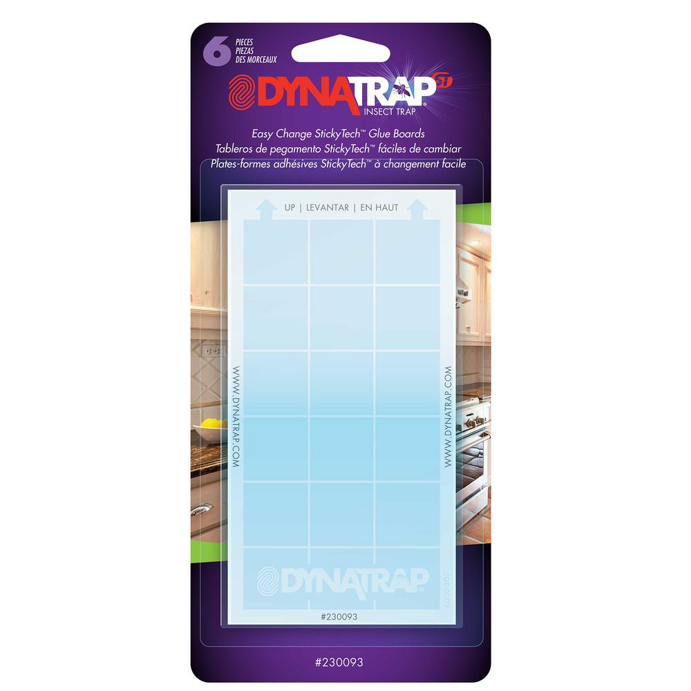 Dynatrap Replacement Glue Cards for Dynatrap Fly Light with AtraktaGlo by Dynatrap