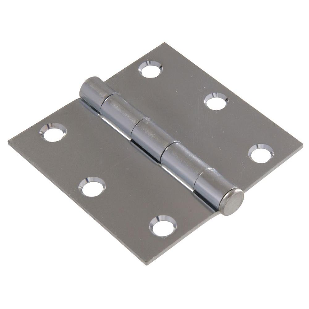 The Hillman Group 3 12 In Zinc Plated General Purpose Broad Hinge With Removable Pin 5 Pack 8706