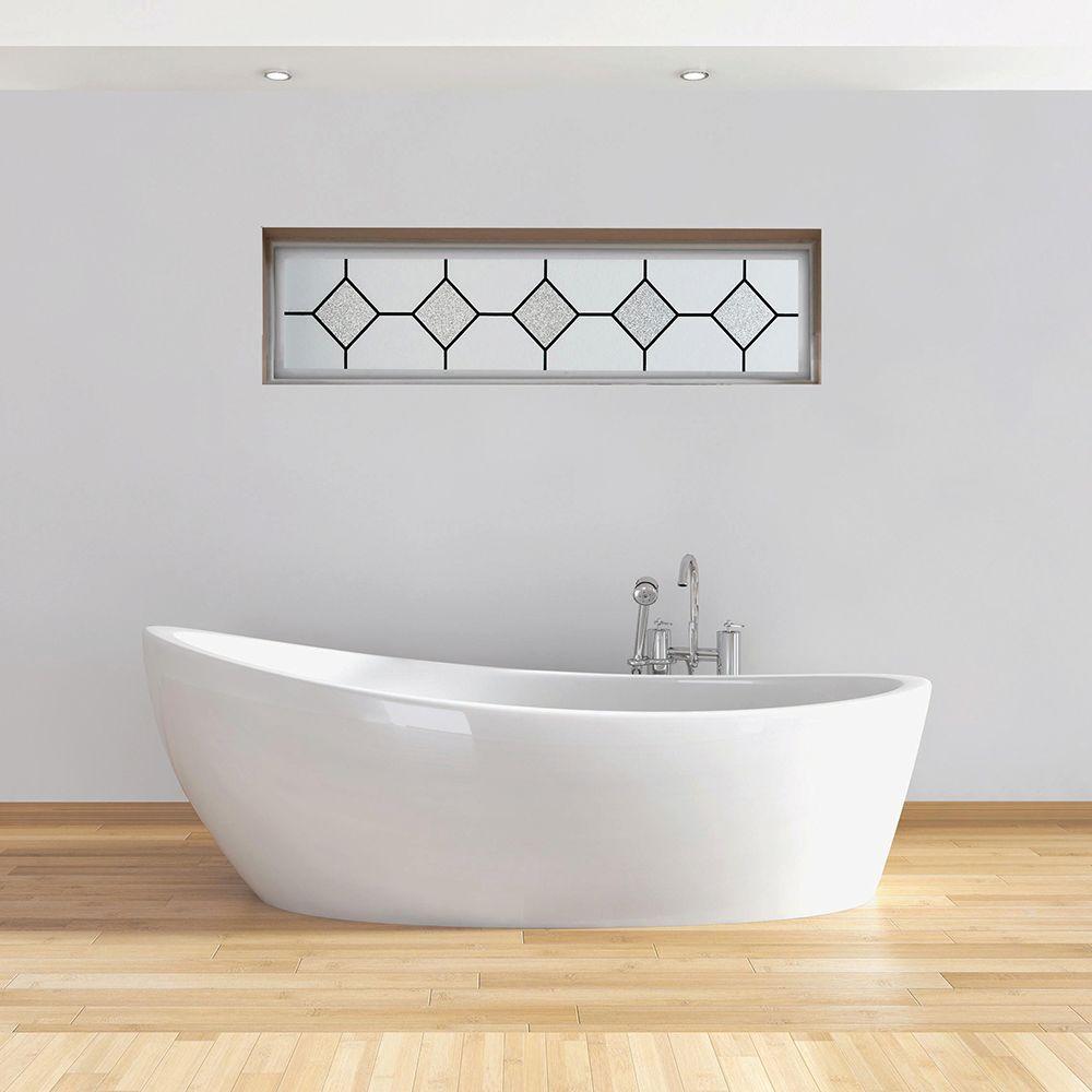 Hy Lite 47 5 In X 11 5 In Mission Decorative Glass Picture Vinyl