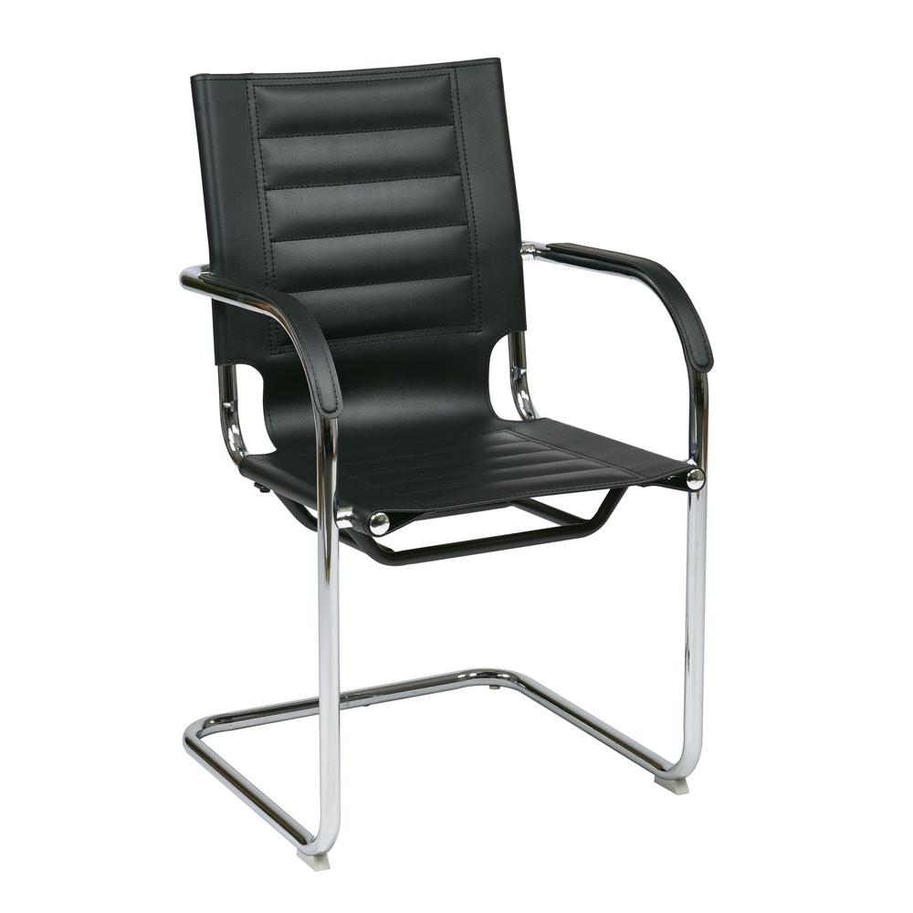 Office Star S Black Trinidad Guest Chair Tnd945a Bk The Office Star S Black Trinidad Guest Chair