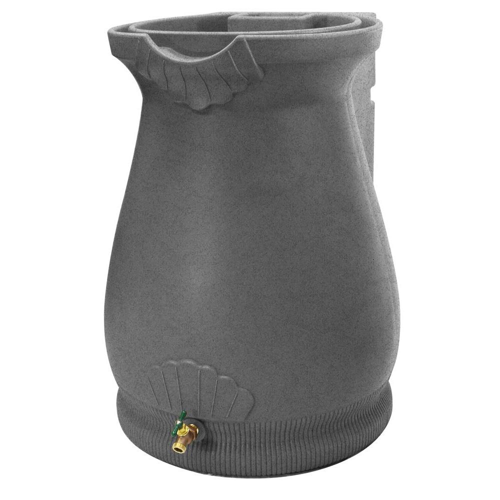 Rain Wizard 65 Gal. Light Granite Urn Rain BarrelRWURNLIG The Home