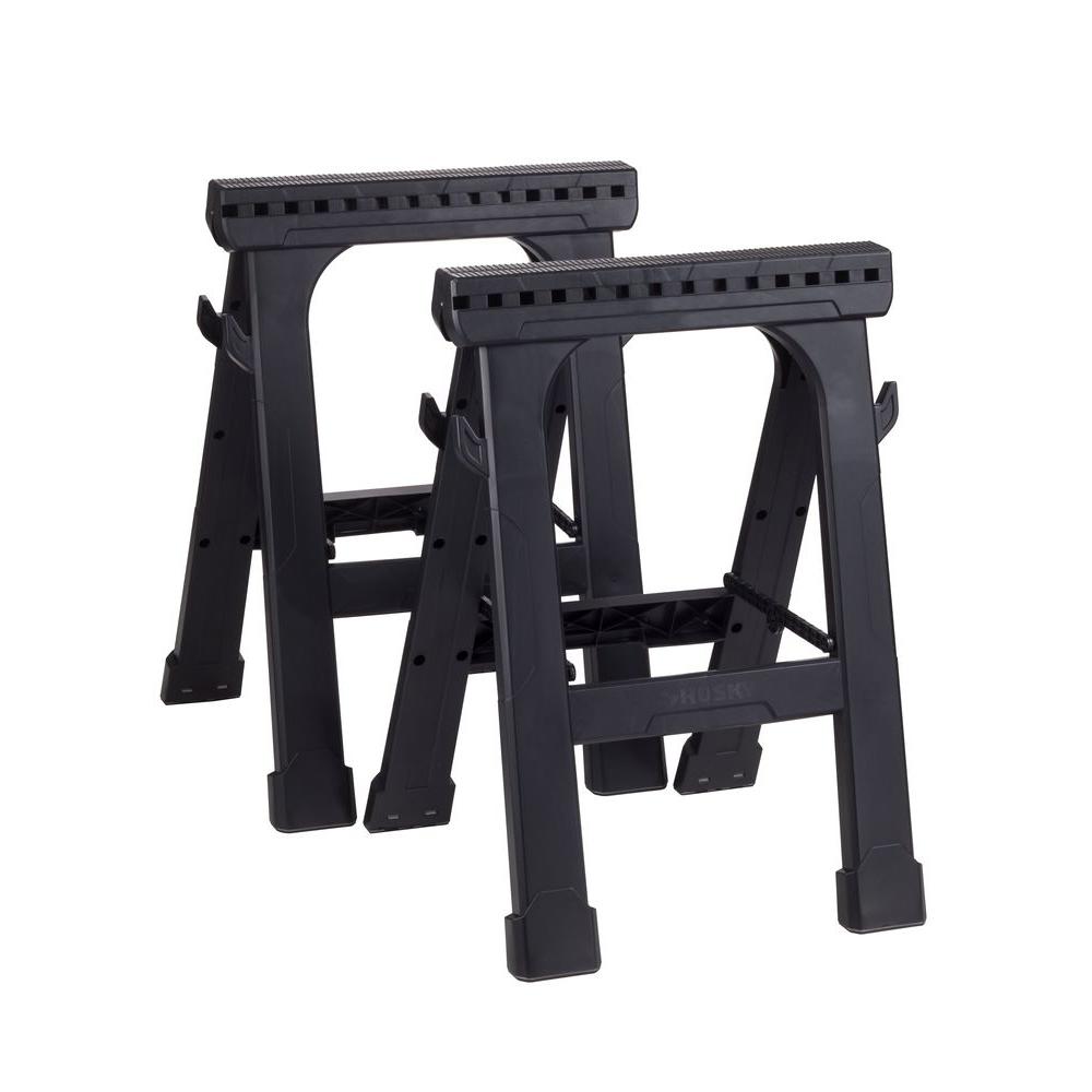 23 In Folding Sawhorse 2 Pack