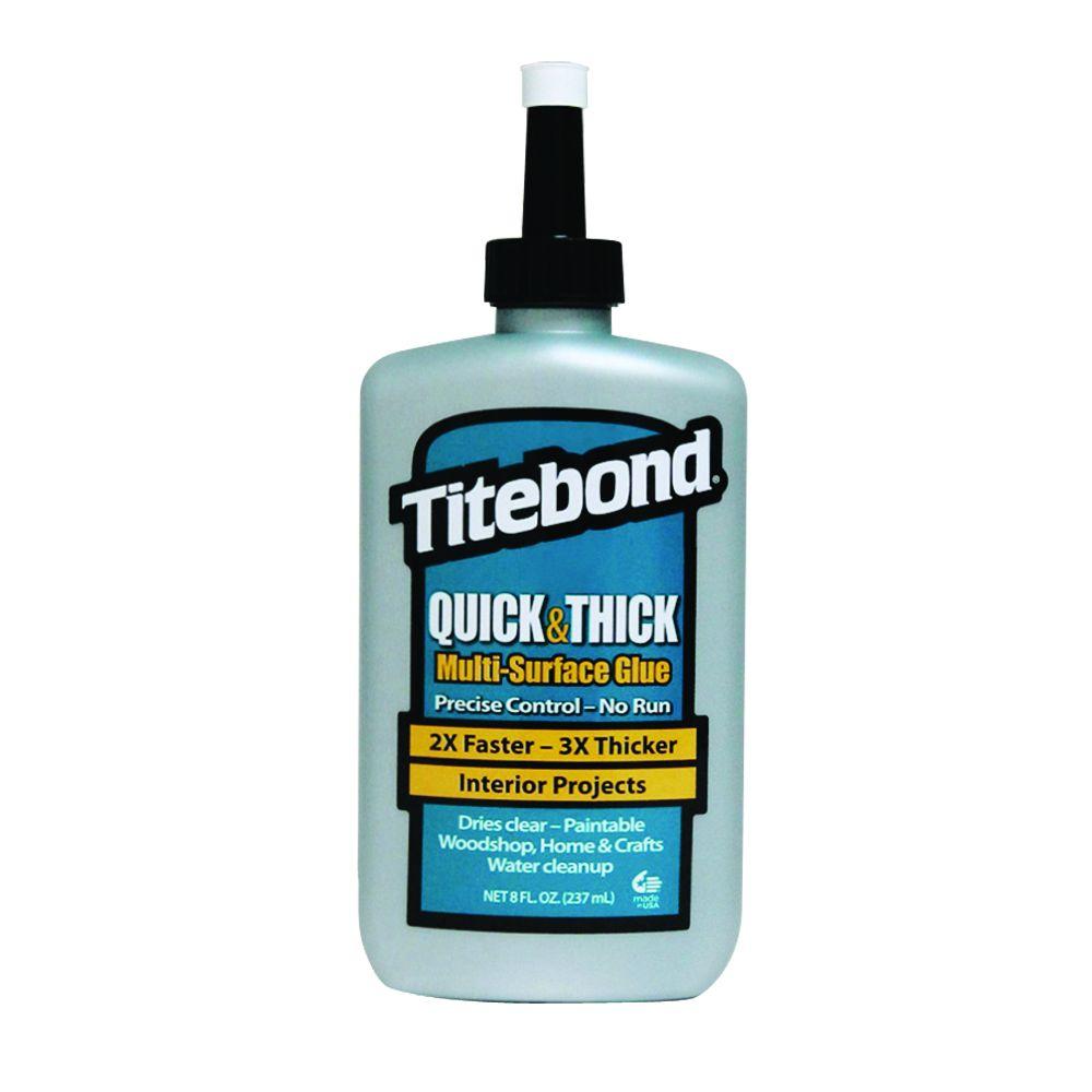 Titebond 8 oz. Quick and Thick Multi-Surface Glue (12-Pack) by Titebond
