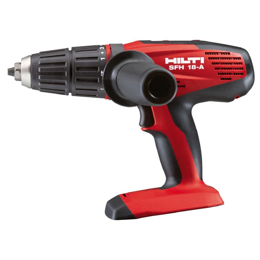Hilti SFH 18Volt LithiumIon 1/2 in. Cordless Hammer Drill Driver