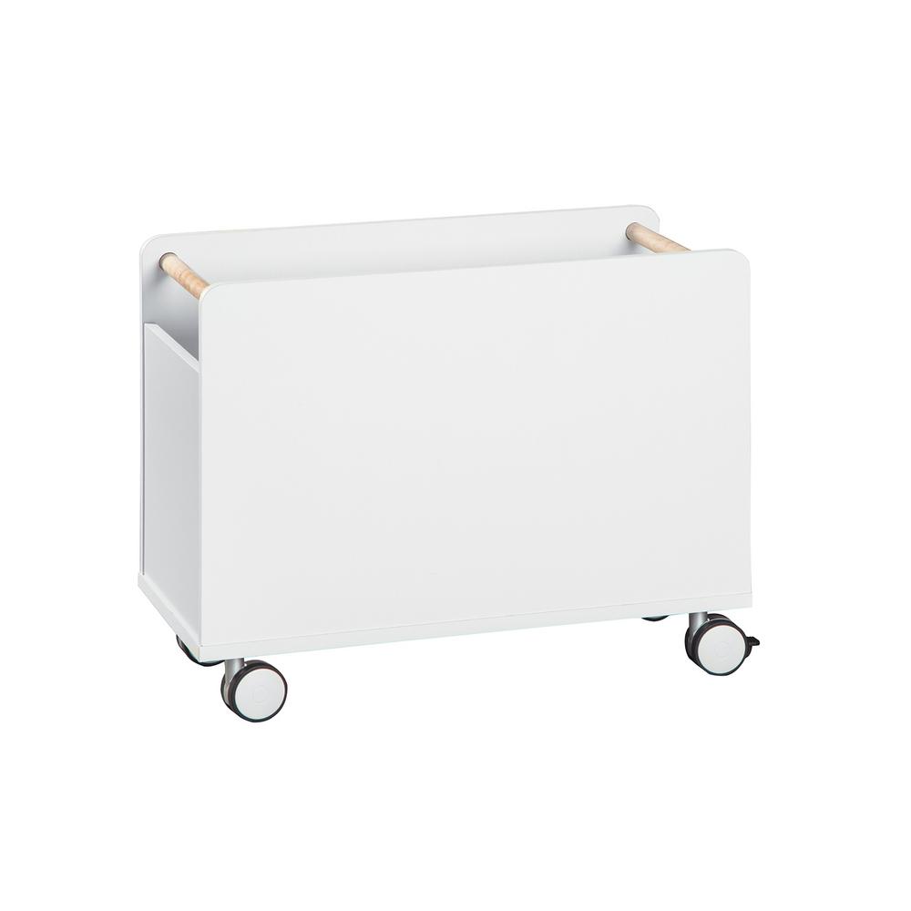 ClosetMaid KidSpace 24 inch W x 19 inch H White 1-Cube Wheeled Mobile Toy... by ClosetMaid