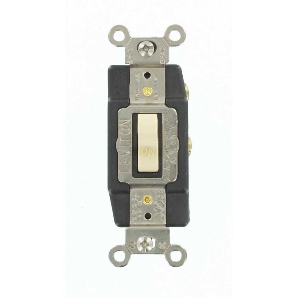 Leviton 20 Amp Industrial Grade Heavy Duty SinglePole DoubleThrow