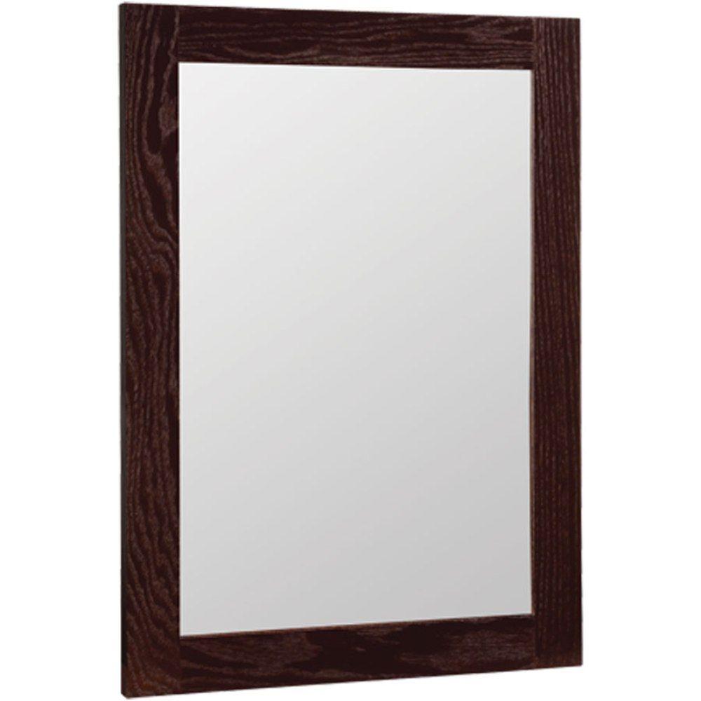 Glacier Bay Renditions 18 In X 24 W Framed Vanity Mirror Glacier Bay Renditions 18 In X 24 W Framed Vanity Mirror Java