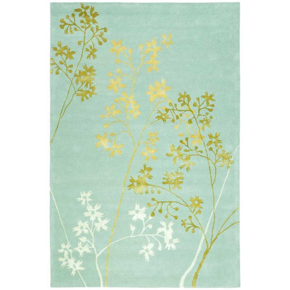 Safavieh Soho Light Blue/Multi 8 ft. x 10 ft. Area RugSOH316C8 The