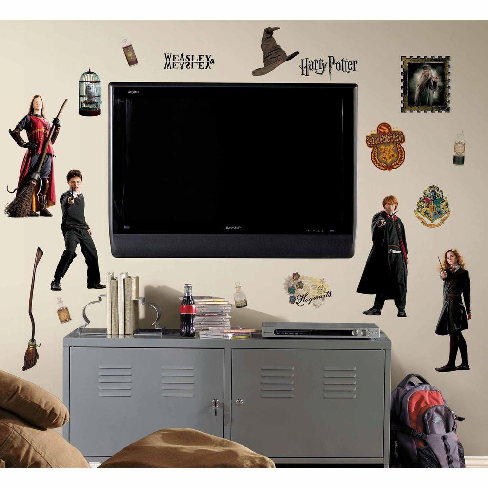 RoomMates 5 in. x 11.5 in. Harry Potter Peel and Stick Wall Decals (30