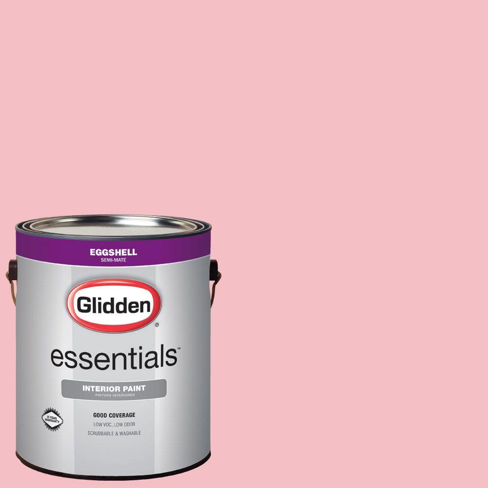 Glidden Essentials 1 Gal Hdgr29 Cotton Candy Pink Eggs Hdgr29 Cotton Candy Pink Eggs Interior Paint