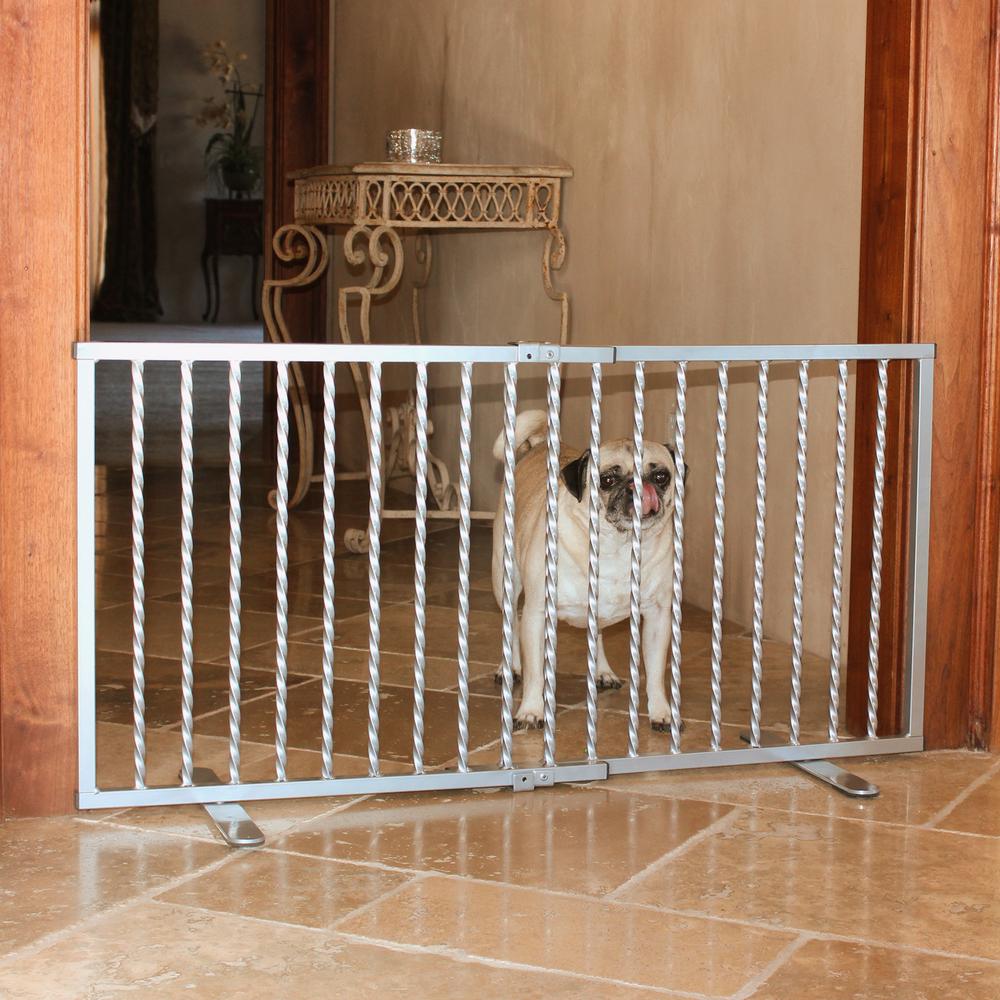 freestanding pet gate for stairs