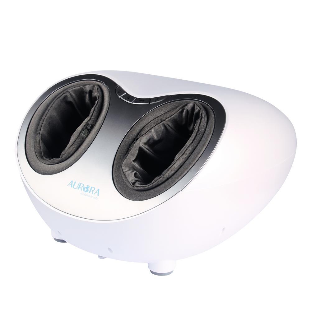 Aurora Health & Beauty 2-Speed Shiatsu Foot Compression Massager with Heat by Aurora Health & Beauty