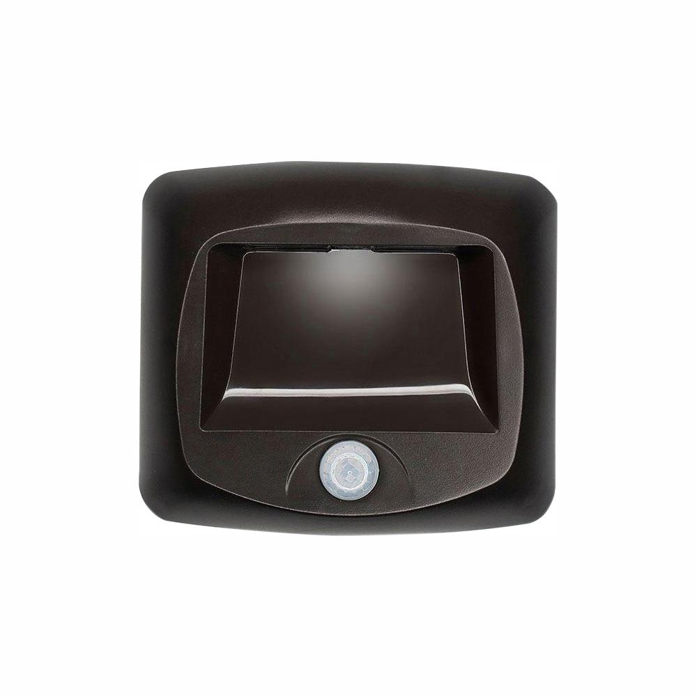Outdoor Wireless Motion Sensing Led Step Stair Light Brown 2 Pack Outdoor Wireless Motion Sensing Led Step Stair Light Brown 2 Pack